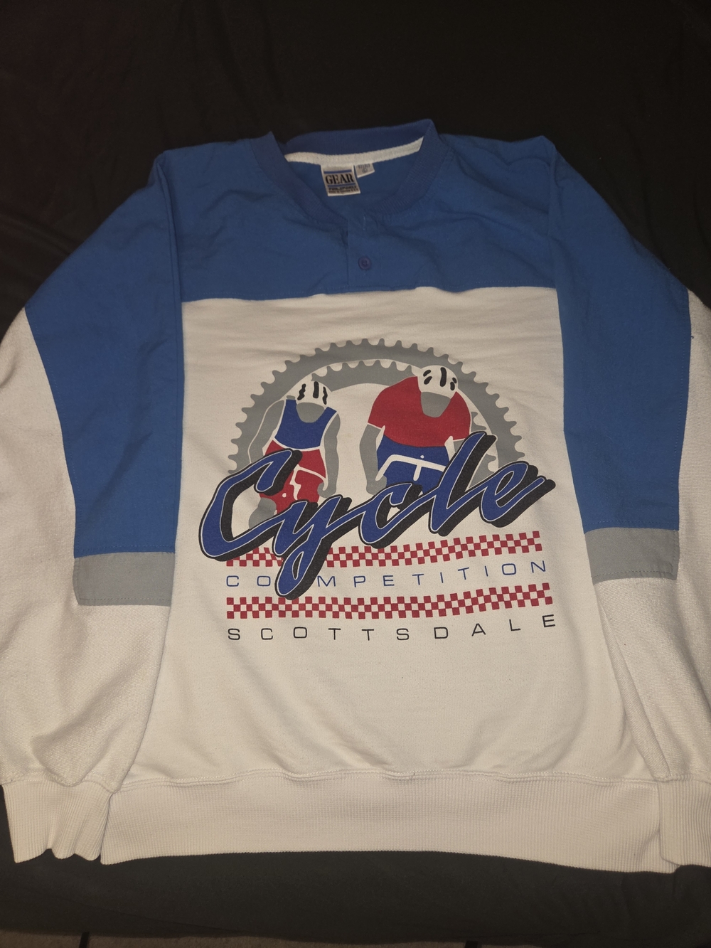 Cycle Competition Scottsdale Men's Crewneck Sweatshirt - Made In 80s